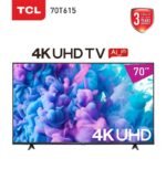 شاشة تي سي ال سمارت 70 بوصة 4K - UHD
