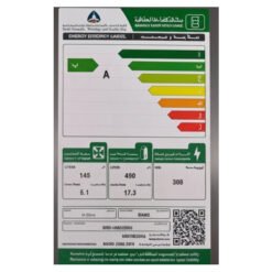 ثلاجة بيسك بابين 22.4 قدم بخار - ستيل