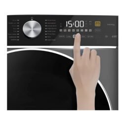 غسالة أوتوماتيك بيسك تعبئة أمامية 12 كيلو انفرتر