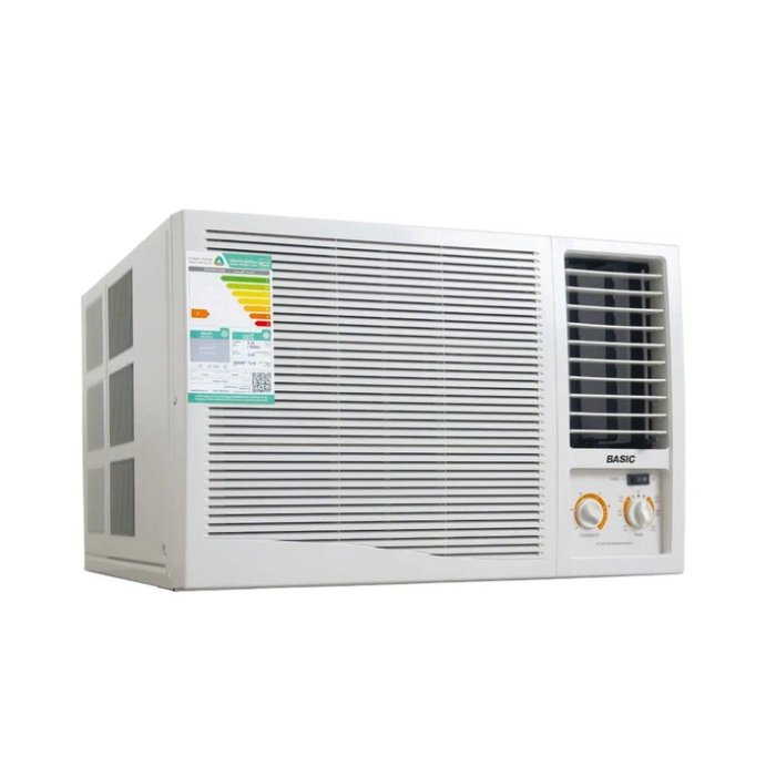 مكيف شباك بيسك 18000 وحدة بارد روتارى