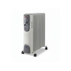 دفاية مايكروبلس زيتية كهربائية 13 ريشة - أبيض